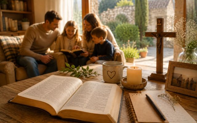Jésus au cœur de ma famille (pour parents et enfants)